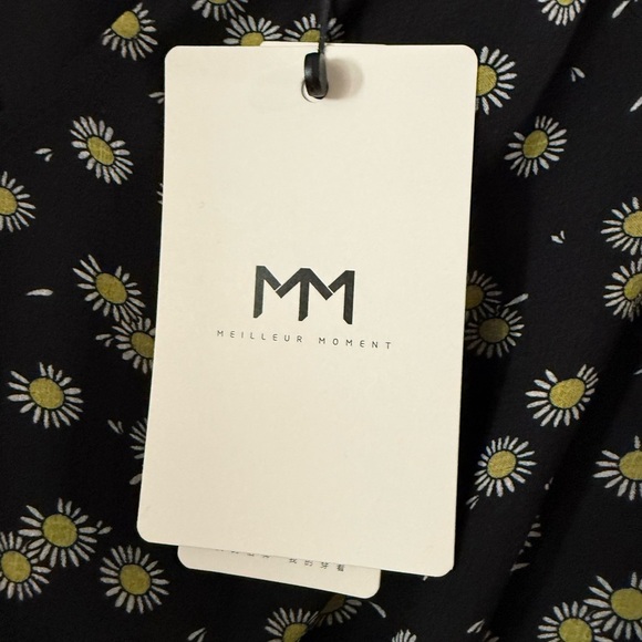 Meilleur Moment Elegant Black Floral Midi Dress - Picture 8 of 13